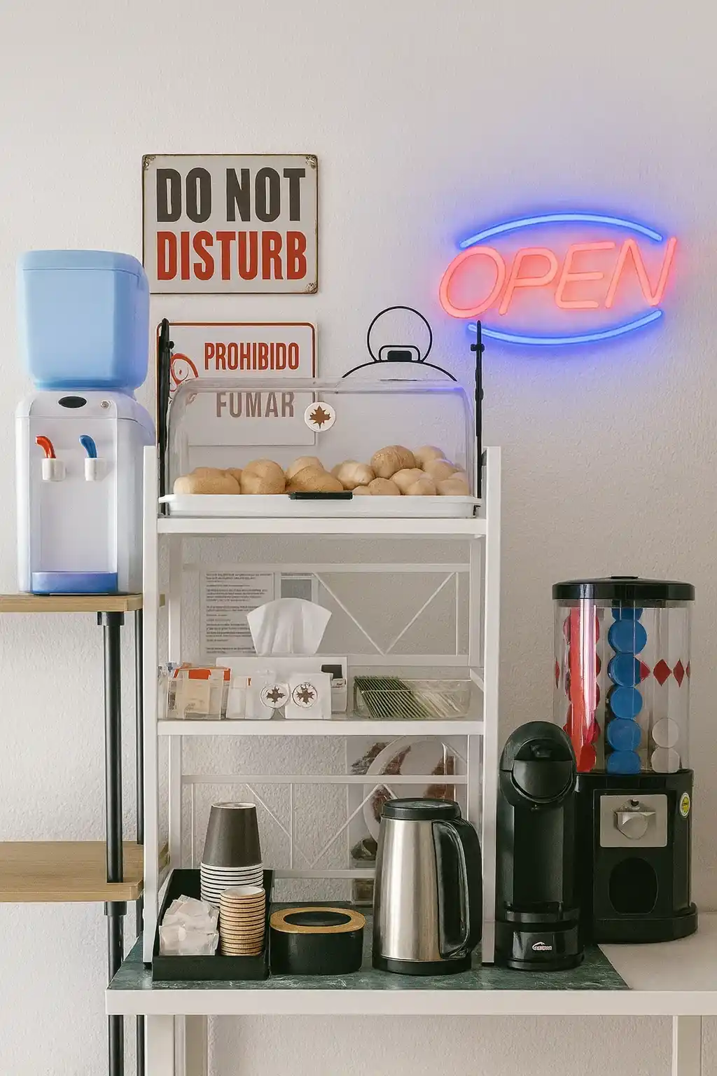 Café e infusiones en autoservicio